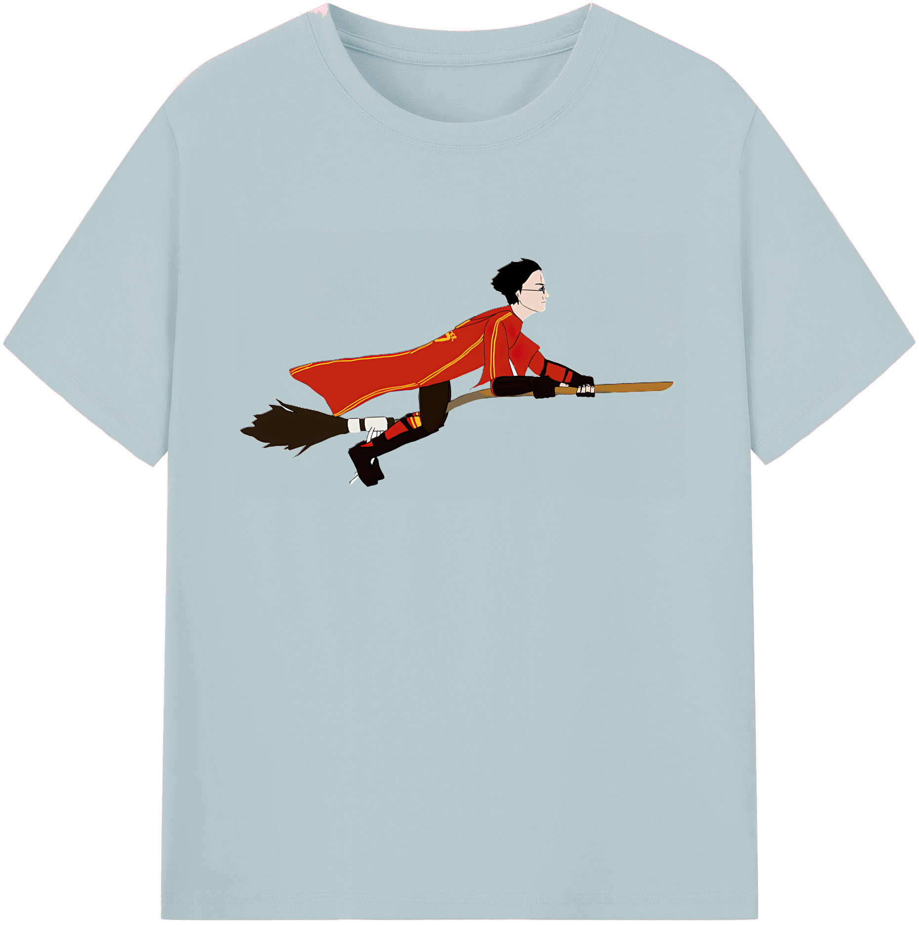 （画像用） Harry Potter ハリー・ポッターシリーズ 綿100％半袖Tシャツ（フロントプリント）